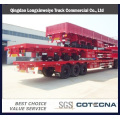 Hot Sale 3 Axles 40FT Container Flatbed Semi Trailer